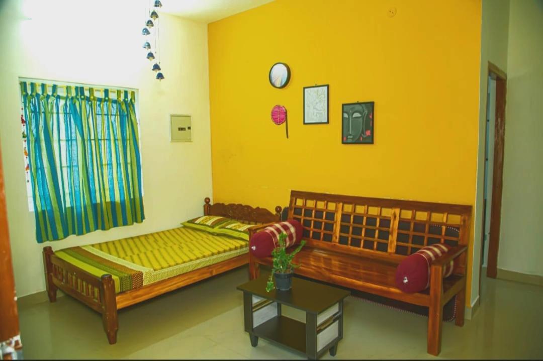 A Chettinad Villa In Coimbatore On The Way To Adiyogi And Nearer To Maruthamalai ภายนอก รูปภาพ