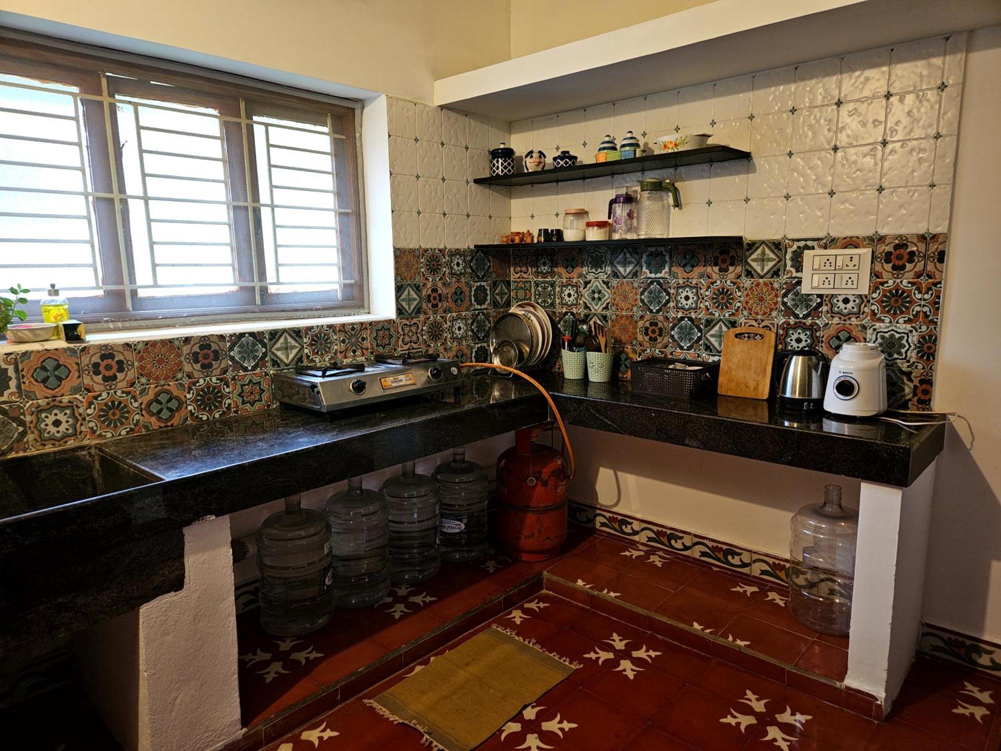A Chettinad Villa In Coimbatore On The Way To Adiyogi And Nearer To Maruthamalai ภายนอก รูปภาพ