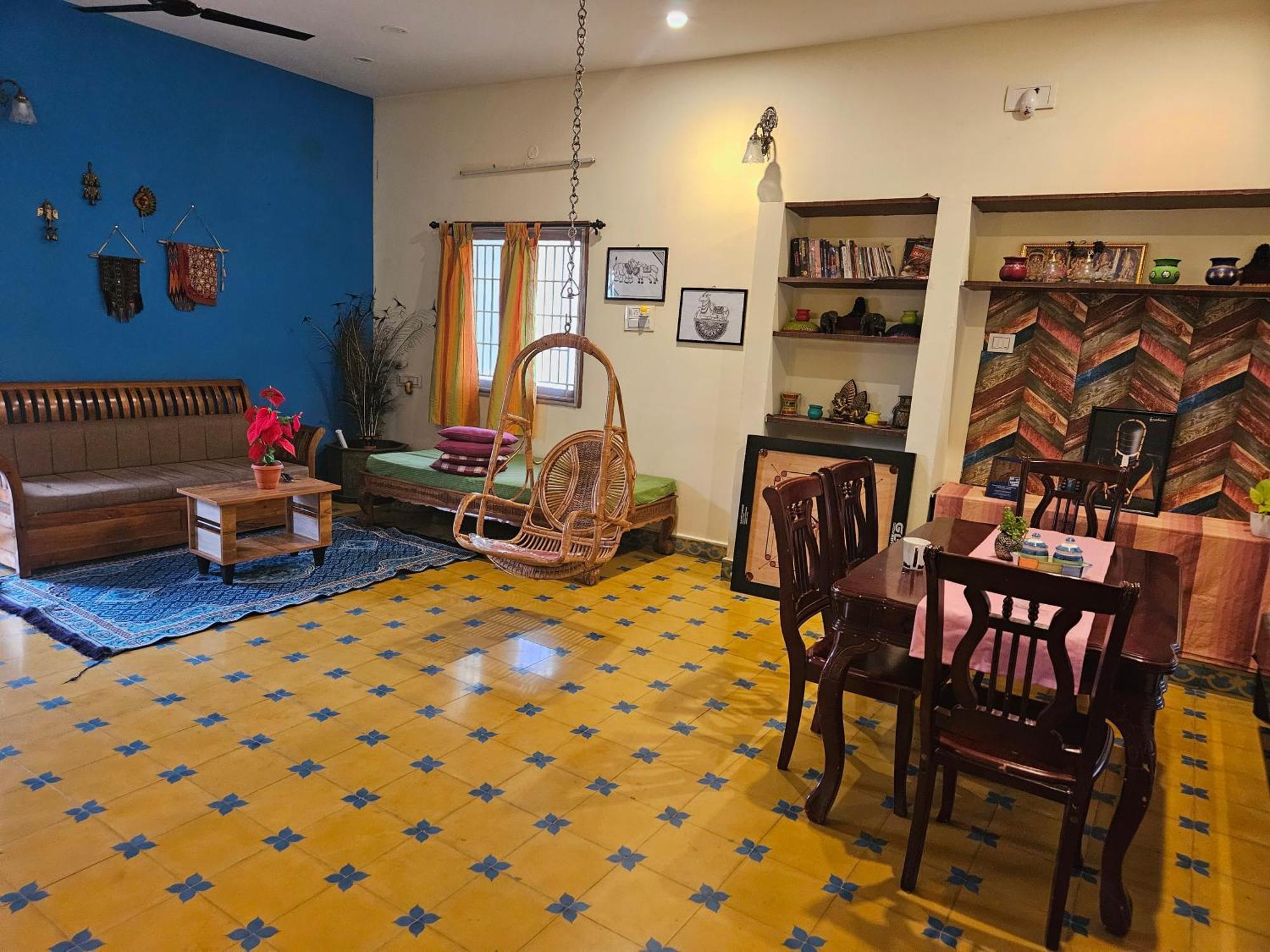 A Chettinad Villa In Coimbatore On The Way To Adiyogi And Nearer To Maruthamalai ภายนอก รูปภาพ