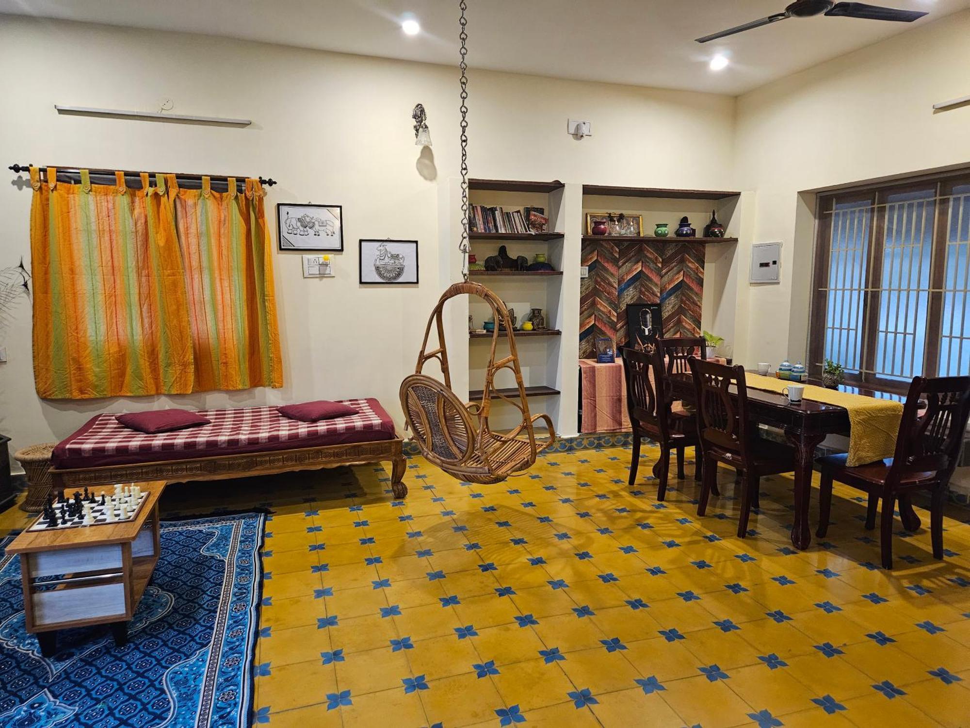 A Chettinad Villa In Coimbatore On The Way To Adiyogi And Nearer To Maruthamalai ภายนอก รูปภาพ