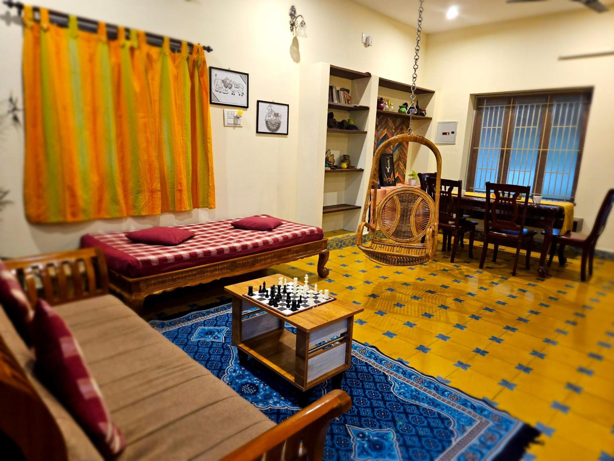 A Chettinad Villa In Coimbatore On The Way To Adiyogi And Nearer To Maruthamalai ภายนอก รูปภาพ