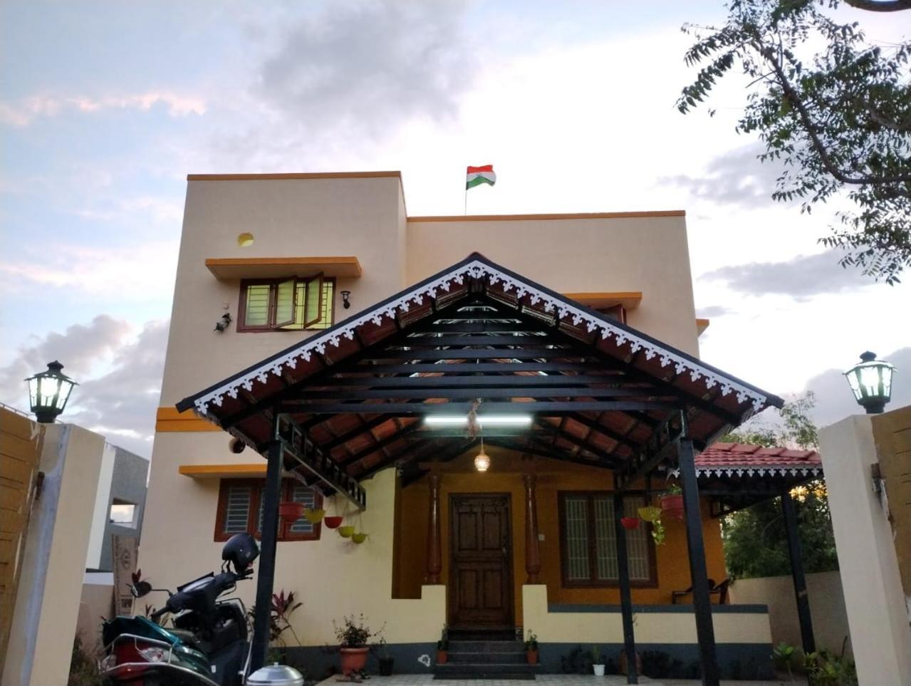 A Chettinad Villa In Coimbatore On The Way To Adiyogi And Nearer To Maruthamalai ภายนอก รูปภาพ